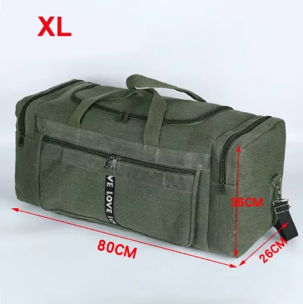grand sac polochon de voyage en toile imperméable pour hommes, sacs de rangement de bagages à bandoulière, entraînement en plein air, fitness, sport, xa927d