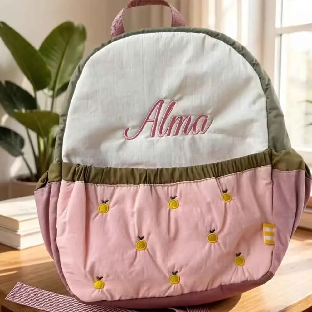 Sac pour enfants avec livraison gratuite, sac à dos personnalisé avec n'importe quel nom, sac à goûter personnalisé pour enfants, sac brodé pour tout-petits