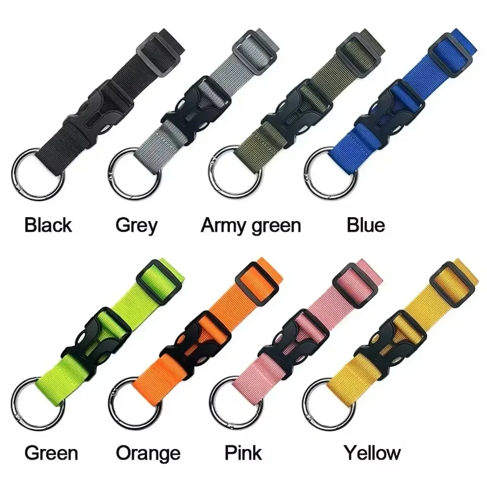 Accessoires de bagages : Sangle de fixation réglable pour sac à dos, boucle de suspension en nylon pour sac à dos, crochet de suspension
