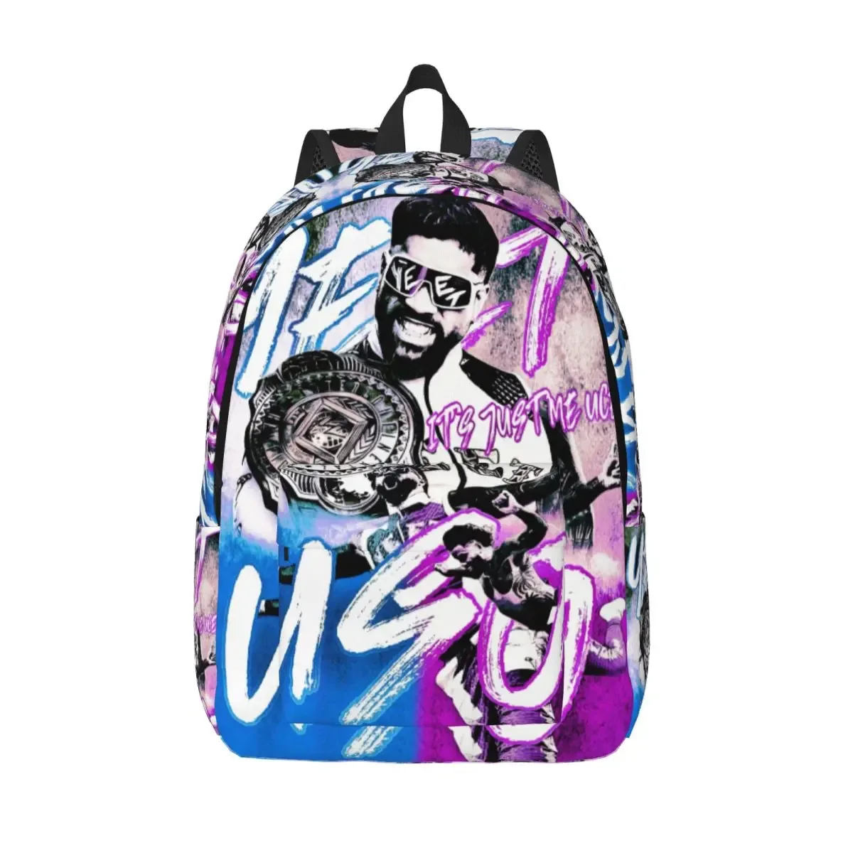 jey uso yeet – sac à dos en toile classique pour hommes et femmes, sac à livres personnalisé pour étudiants, convient aux sacs pour ordinateur portable de 15 pouces, nouvelle collection