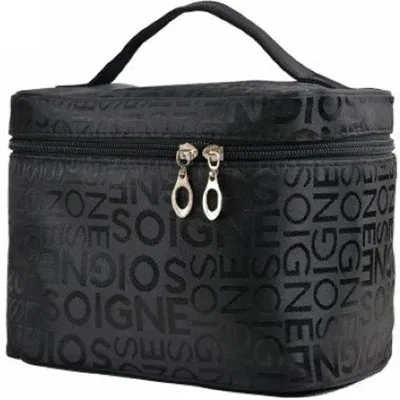 sac à cosmétiques pliable avec lettres 2021, trousse de toilette étanche pour femmes, nécessaire de lavage, sac de rangement de voyage, sacs de maquillage professionnels cq95