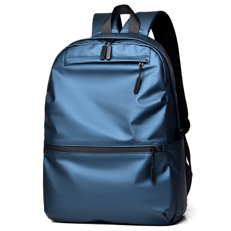 sac à dos de luxe pour hommes, simple, étanche, pour voyage en plein air, étudiant, haut de gamme, léger, grande capacité, ordinateur