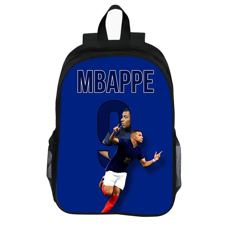 sac à dos de football grande capacité pour enfant, léger, idéal comme cadeau, sac à dos m-mbappé