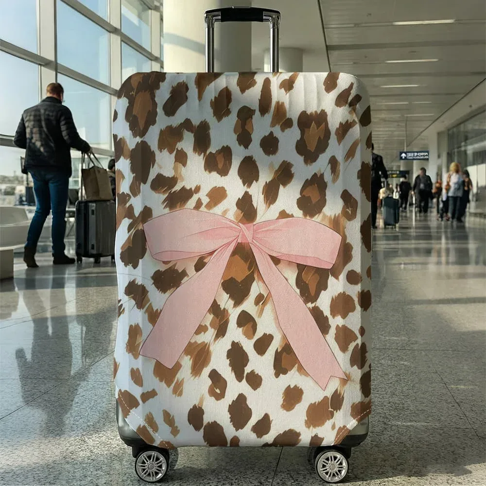 housse de protection pour bagages à motif animal, ensemble adapté aux housses de bagages de 18 à 32 pouces, housse de poignée de valise, accessoires de voyage