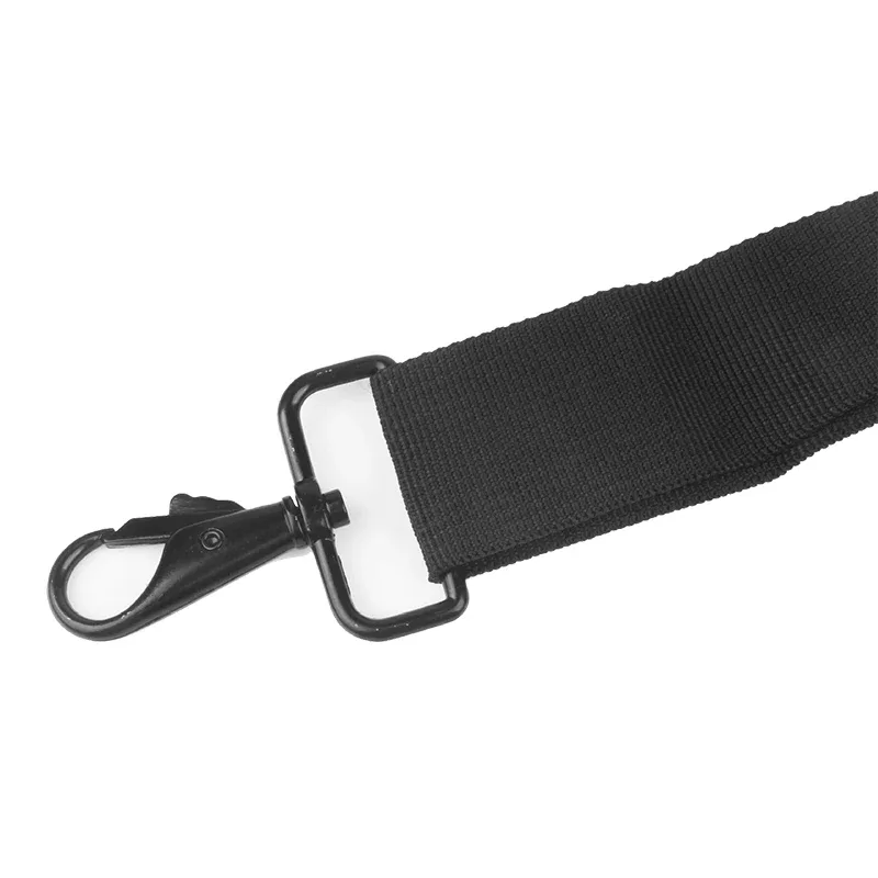 sangle d'épaule épaisse pour appareil photo/ordinateur, absorbe les chocs, avec boucle métallique élastique, soulagement de la pression, remplacement pour sacs à dos