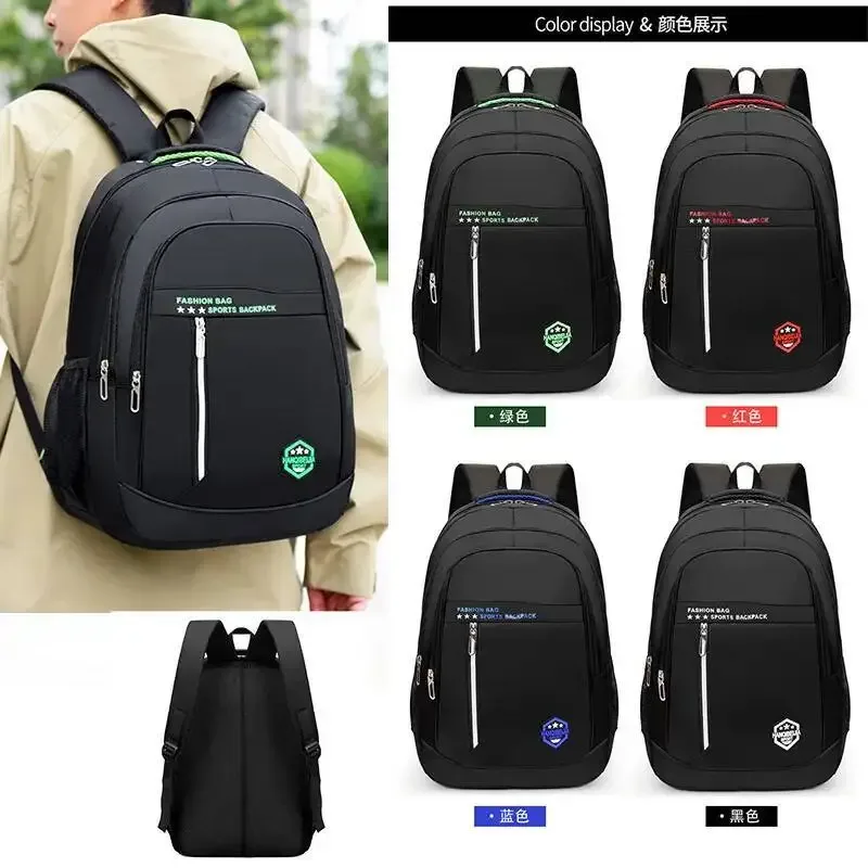 sac à dos double bandoulière pour hommes, sac à dos d'automne et d'hiver pour étudiants du premier cycle du secondaire, nouvelle collection