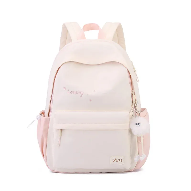 sac à dos tendance 2026 pour femme, grande capacité, étanche, pour l'université, sac d'école pour ordinateur portable, sac de voyage mignon pour fille