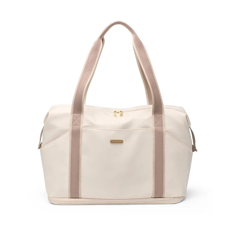 golf sac de voyage extensible pour femme, sac à main de sport décontracté à plusieurs compartiments, sac de sport léger en tissu oxford