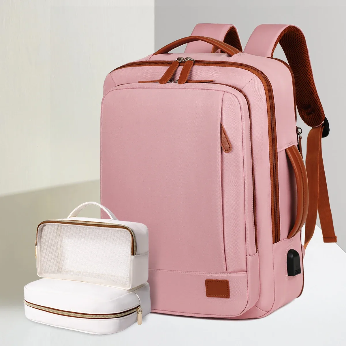 le nouveau sac à dos unisexe pour les voyages d'affaires à courte distance, sac de voyage léger, sac d'école pour ordinateur, combinaison de sacs de rangement