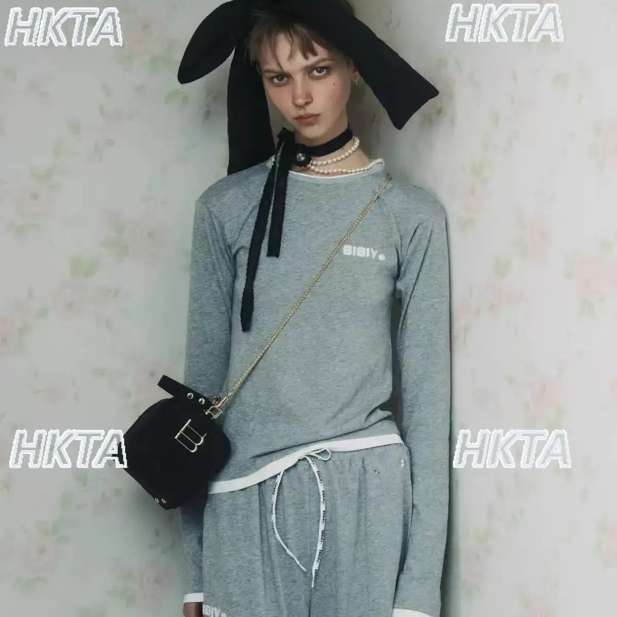 sac à main noir de style japonais, nouvelle collection été 2026, élégant et mignon avec nœud, petit sac carré pour femme et fille, sac messager mignon, sacs à dos