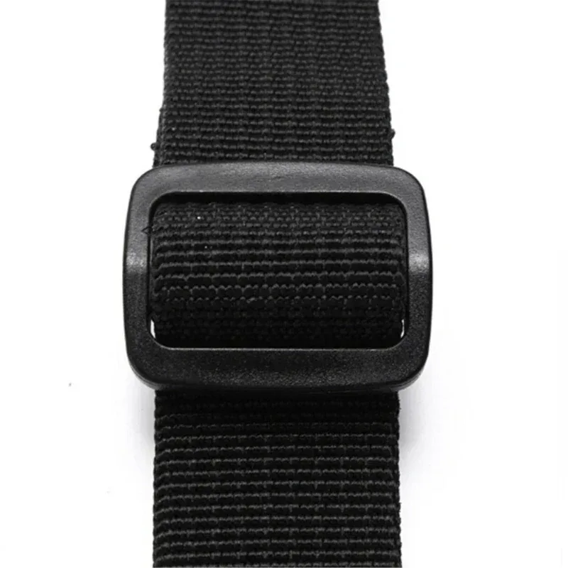 accessoires de sac à bretelles longues noires, ceintures réglables, sac à dos d'épaule de remplacement, bande détachable, utilisation chronologique fréquente, sécurité