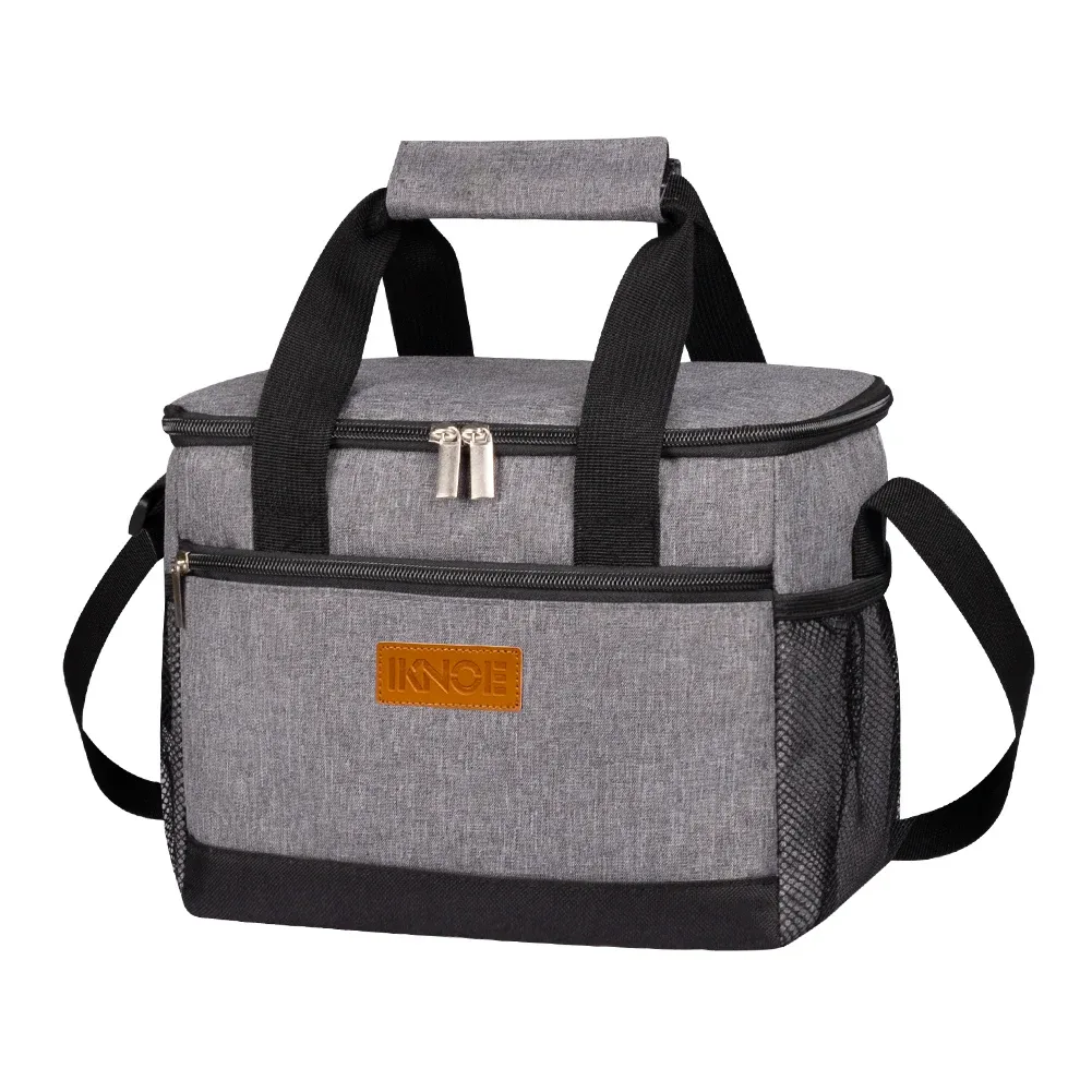 sac à dos de déjeuner simple anti-fuite, grand pique-nique thermique, sac isolé frais et chaud pour hommes et femmes, sac à bandoulière de rangement en plein air