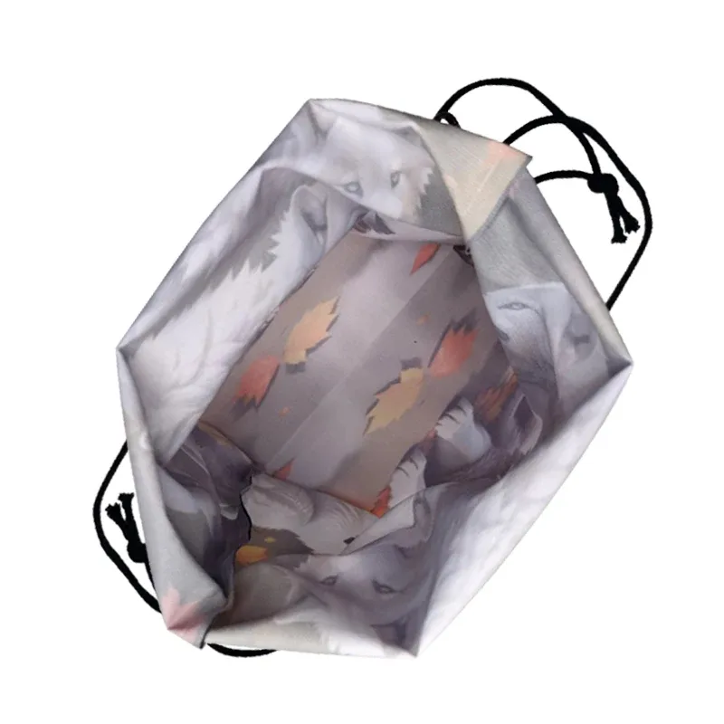 Sac à dos de Football avec motif de couronne pour hommes, sac à cordon de serrage, sacs de sport en plein air graphiques de Football, sacs à bandoulière de grande capacité pour voyage