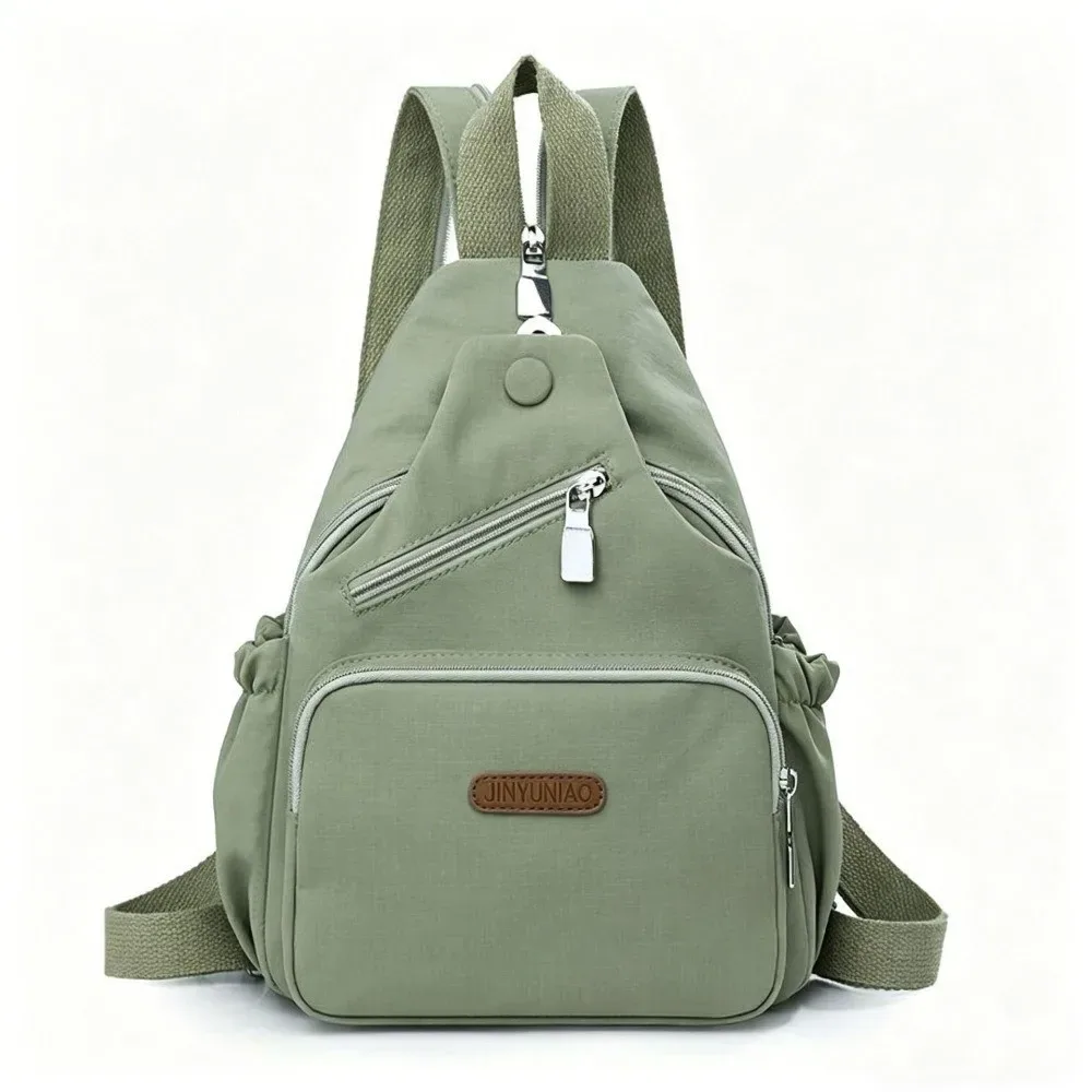 sac de poitrine portable léger multifonctionnel, sac à dos bandoulière, grande capacité, imperméable, pour usage quotidien