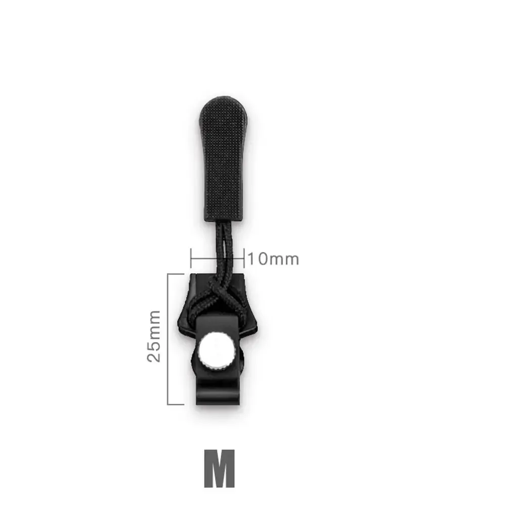 kit de réparation de fermetures éclair de 3 tailles différentes, boucle de remplacement amovible, tirette de fermeture éclair instantanée, outils de couture en métal
