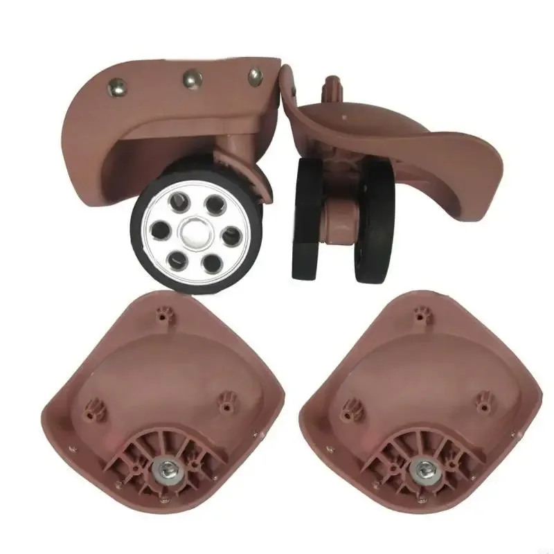 q1qa 1 paire valises à bagages a79, roulettes pivotantes, accessoires réparation pour