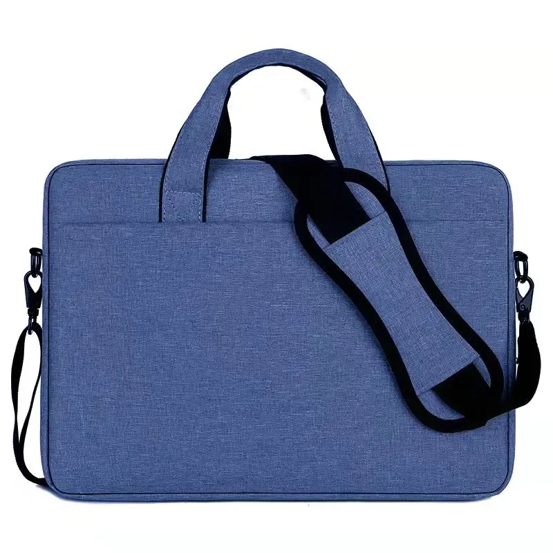 sac pour ordinateur portable 15.6 pouces résistant à l'eau, porte-documents d'affaires, sac à main pour hommes et femmes, porte-ordinateur de voyage au bureau