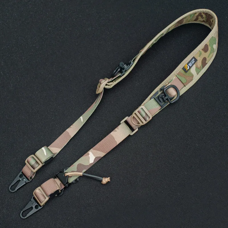 2025 techwear sangle d'épaule tactique à dégagement rapide réglable sac à bandoulière sangle extérieure multifonction accessoires extensibles