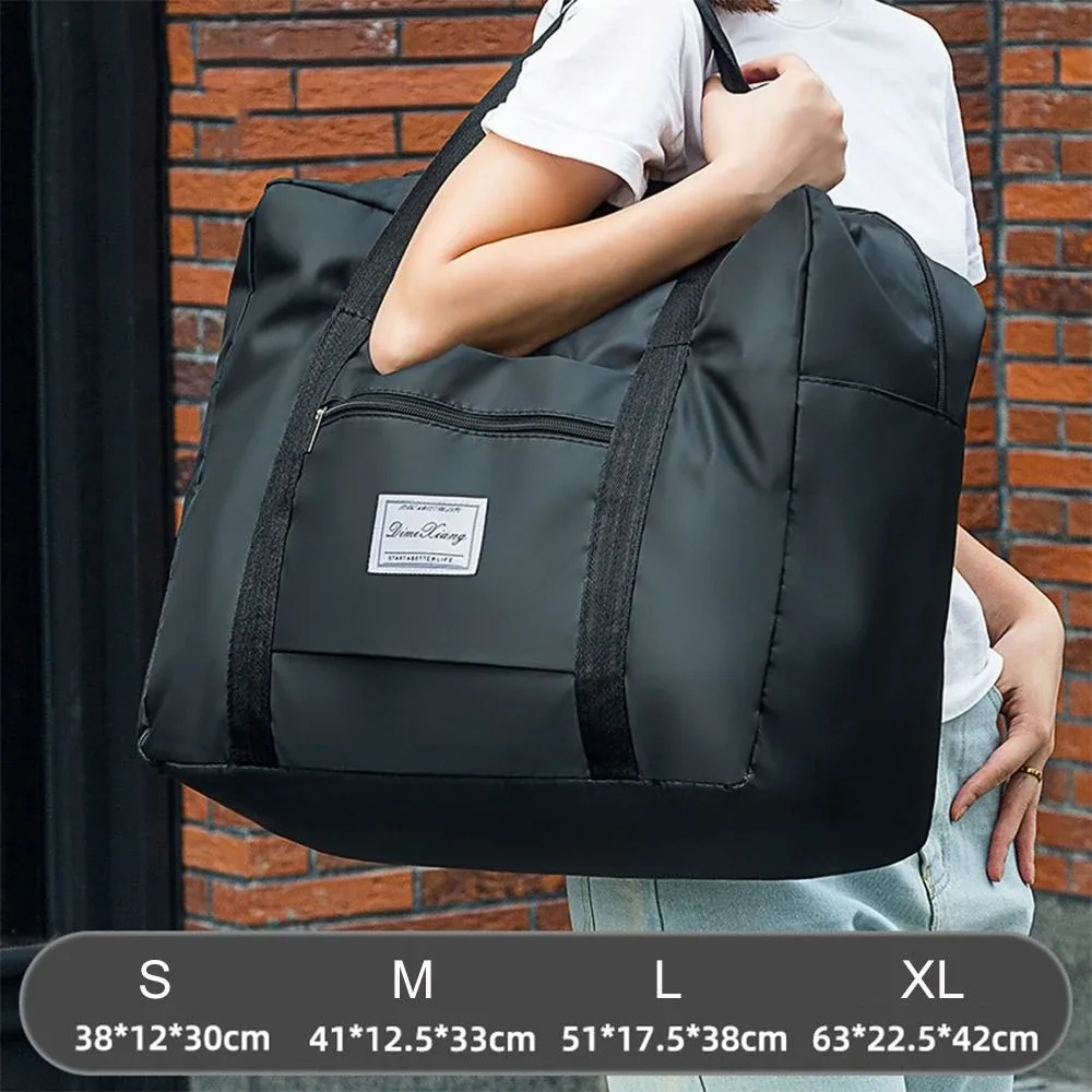 sac de voyage pliable grande capacité multifonctionnel, sac à bagages de voyage en tissu oxford imperméable, sacs à main de voyage, organisateur de vêtements