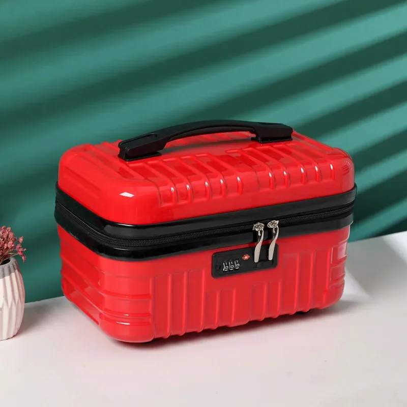 valise de voyage 16 pouces, mini étui de maquillage à main, organisateur de voyage, boîte à cosmétiques pour femmes, étui de maquillage, boîte à mot de passe, étui d'embarquement