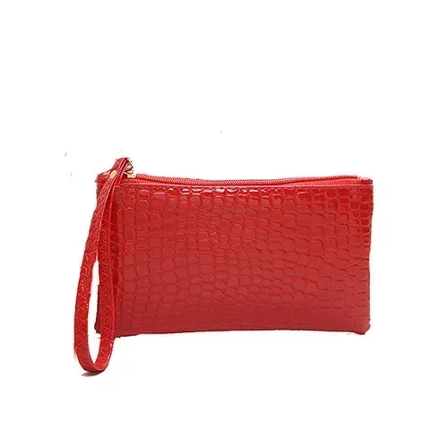 pochette de voyage pour cosmétiques pour femmes, sac à cosmétiques avec fermeture éclair, petit sac de maquillage, étui de rangement de toilette noir à la mode
