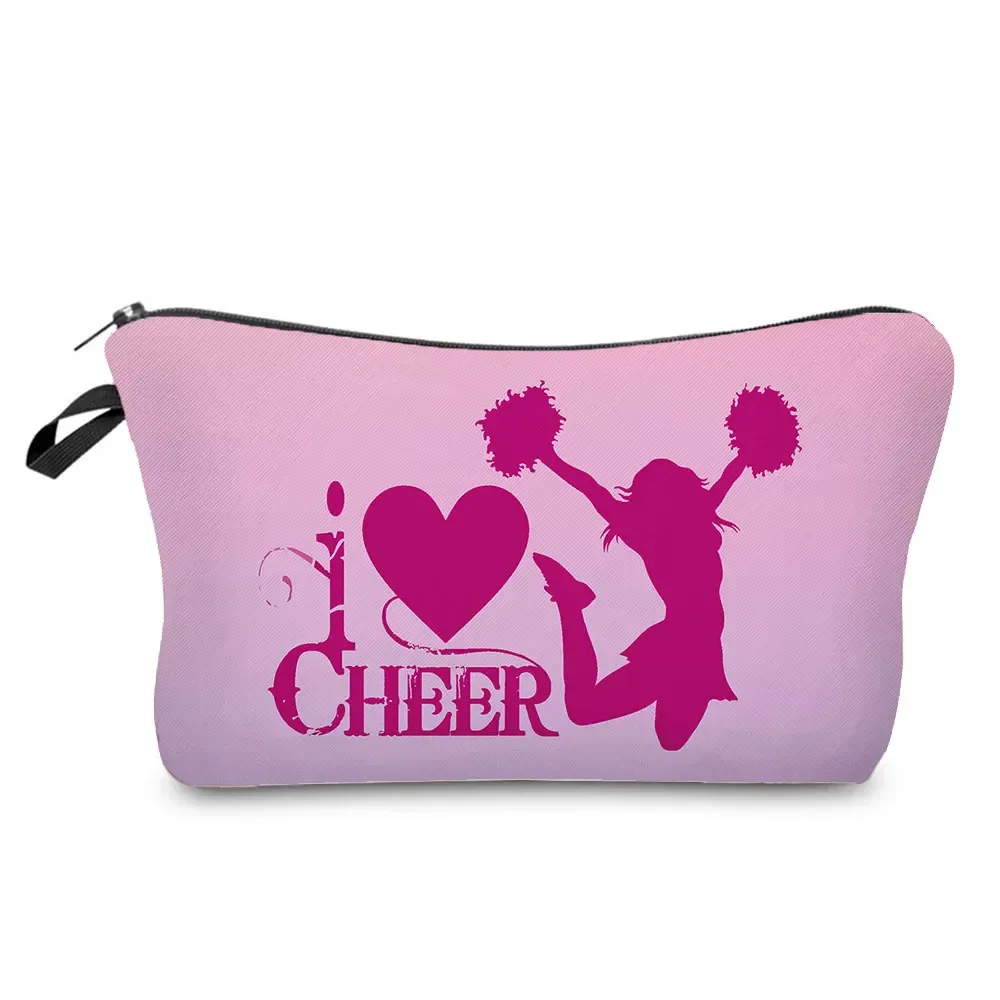 trousse à cosmétiques pom-pom girl pour femmes, trousses de maquillage pour adolescentes, pocommuniste de maquillage pour femmes, cadeau