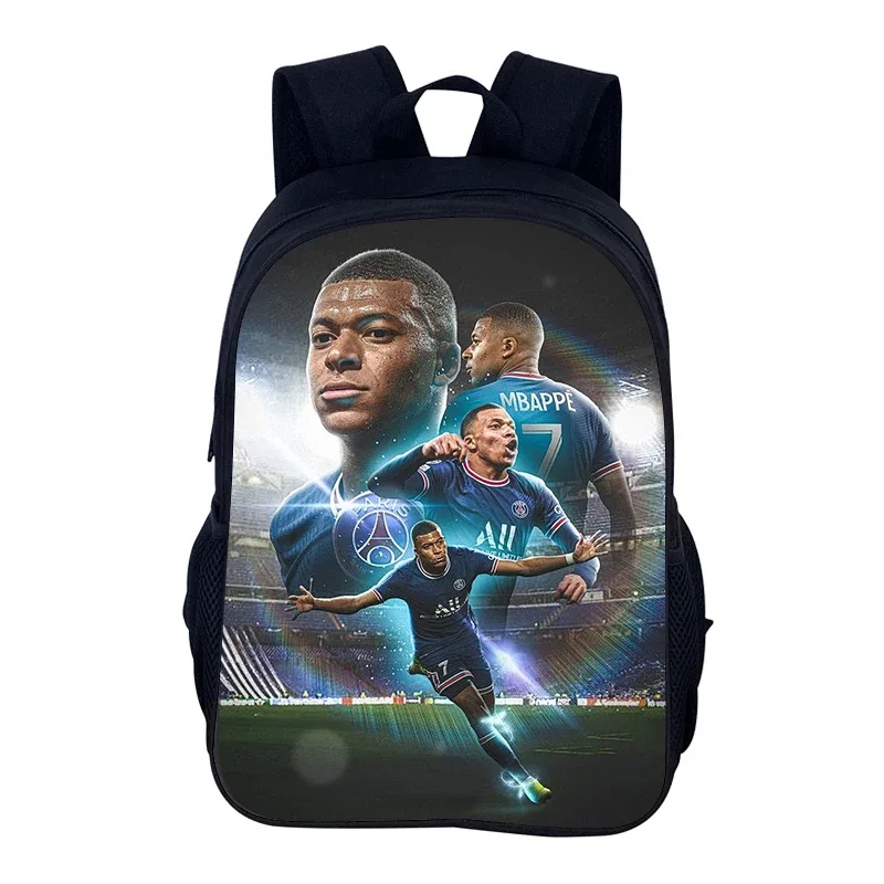 sac à dos de sport de football m-mbappes, sac d'école pour garçons et filles, sac à dos de sport pour joueur d'étoiles, sacs de livres pour le meilleur cadeau