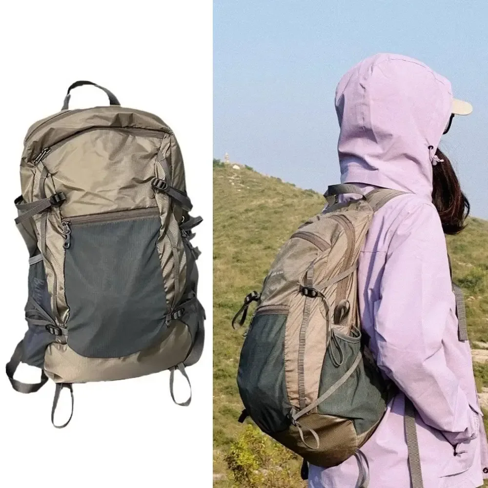 sac à dos de voyage ultra-léger portable, pliable, grande capacité, sac de montagne multifonctionnel, sac à dos de randonnée, tourisme en plein air