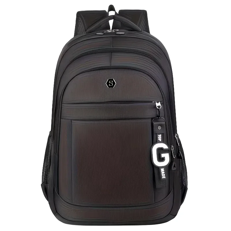 sac à dos antivol pour ordinateur portable, idéal pour un usage quotidien, design spacieux multi-poches, sac à dos imperméable adapté aux hommes d'affaires et aux étudiants