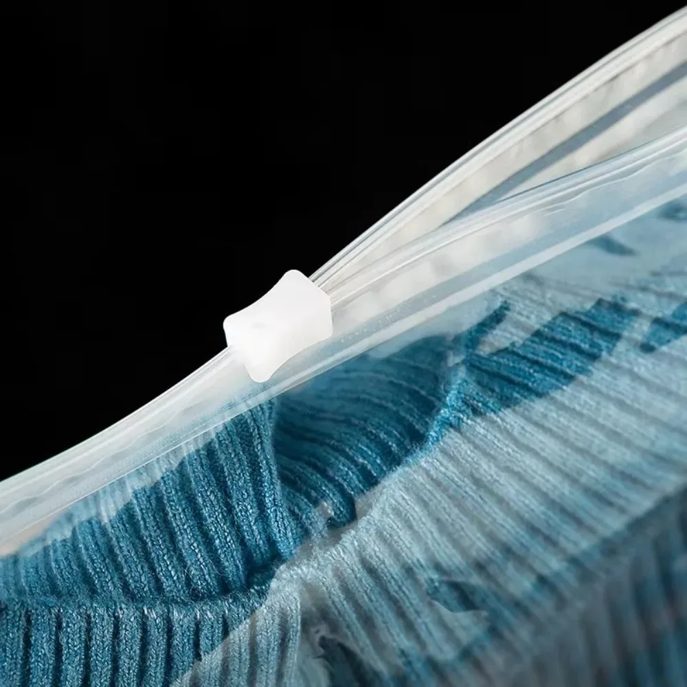 sacs ziplock en plastique transparents et réutilisables, 50 pièces/ensemble, sacs d'emballage multi-usages, sacs à fermeture éclair, emballage professionnel
