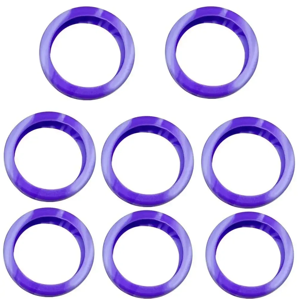 juste de protection en silicone pour roues de valise, chaussures de roulette à bagages shoes, son silencieux, structurels ent, anti-delhi, bruit sap, 8 pièces