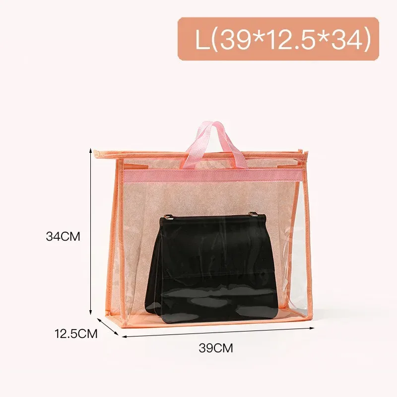 sac sac à poussière garde-robe sac suspendu sac de rangement pvc transparent sac en cuir étanche protection stockage sac suspendu