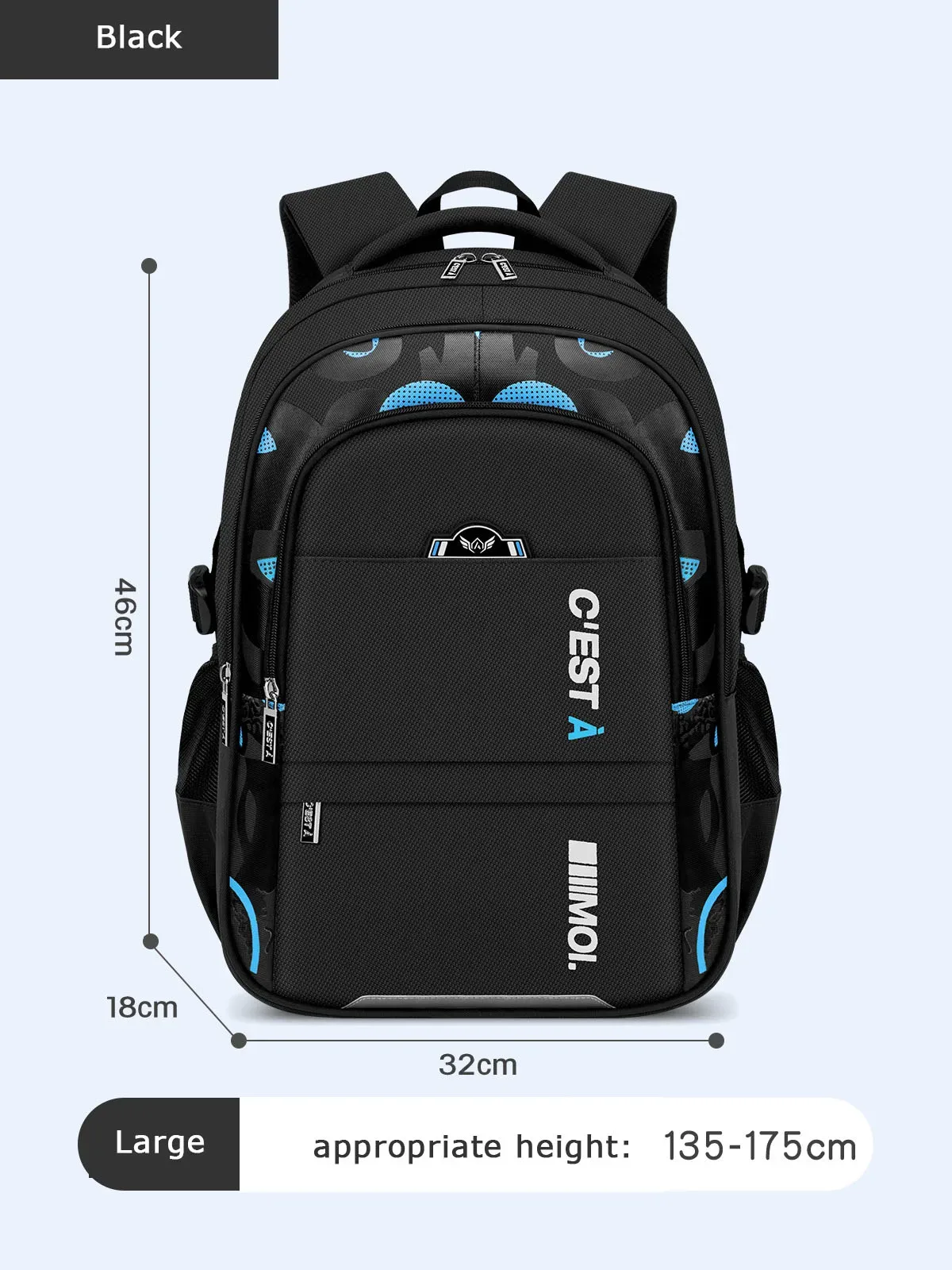 sac à dos d'école orth4wd pour adolescent fille et garçon, sacoche de livre pour enfant, nouvelle mode