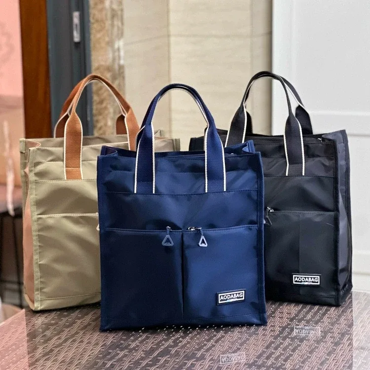sac de rangement multifonctionnel à poignée avec plusieurs poches, sac à dos grande capacité pour étudiants, sac à lunch, sac pour fournitures de maman