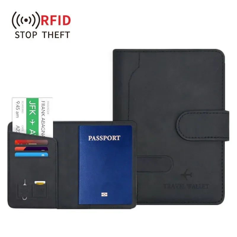 porte-passeport pour les essentiels de voyage, étui de protection pour passeport, accessoires indispensables pour les femmes et les hommes