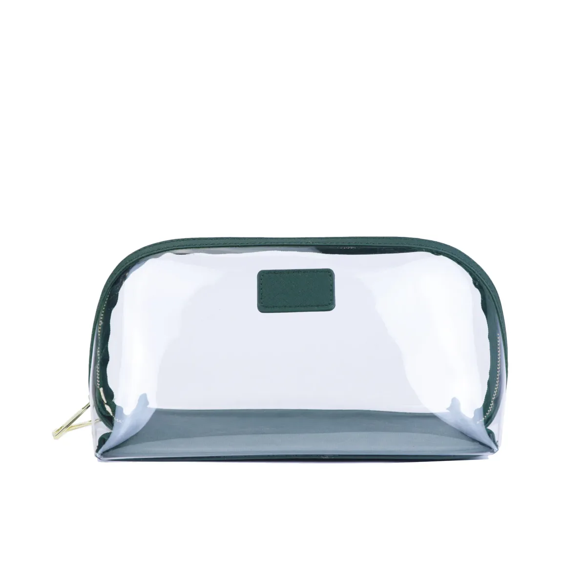 ensemble de sacs à cosmétiques de voyage en cuir véritable personnalisé, sac de rangement étanche pour pinceaux de maquillage, sac à cosmétiques portable transparent en pvc tpu