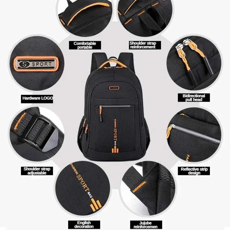 sacs à dos pour hommes oxford sac à dos étanche sac d'ordinateur d'affaires sacs à dos de voyage décontractés cartable pour lycéens 가