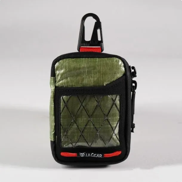 petit sac de rangement tactique d'extérieur, porte-monnaie, porte-clés, porte-cartes, multifonction, portable, léger, sac d'accessoires suspendable, pochette edc