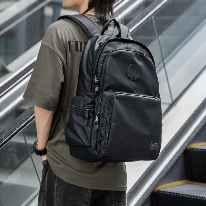Sac à dos décontracté hommes sacs à dos Oxford imperméables pour hommes sacs pour ordinateur portable 15 pouces sacs à dos de voyage de grande capacité cartables pour étudiants