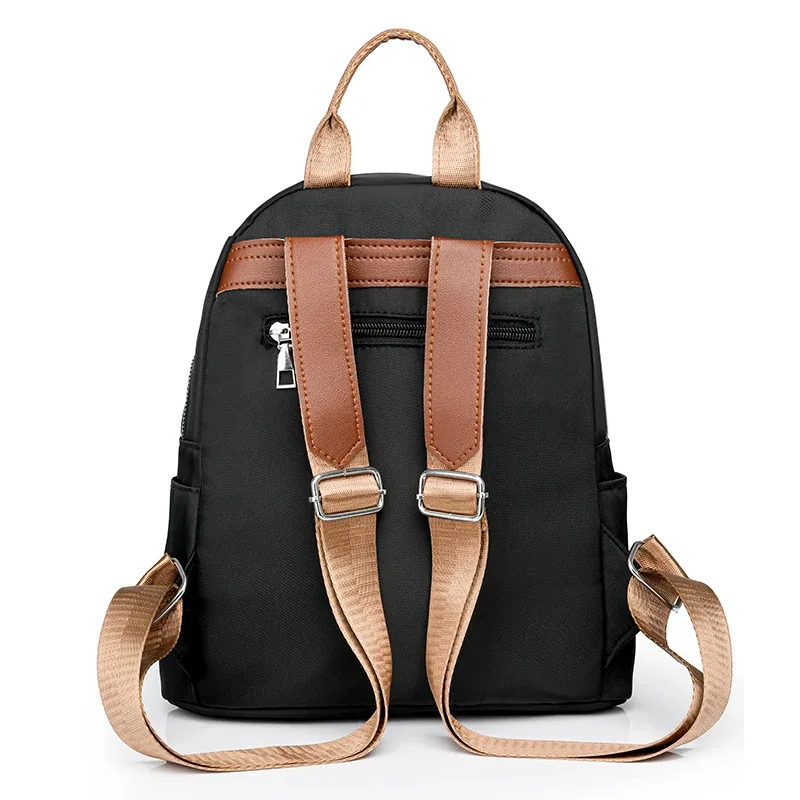 sacs à dos pour étudiants, sacs de voyage de grande capacité, sac grill en nylon, sac d'ordinateur de cheminée, sac à dos lavable, haute qualité, mode