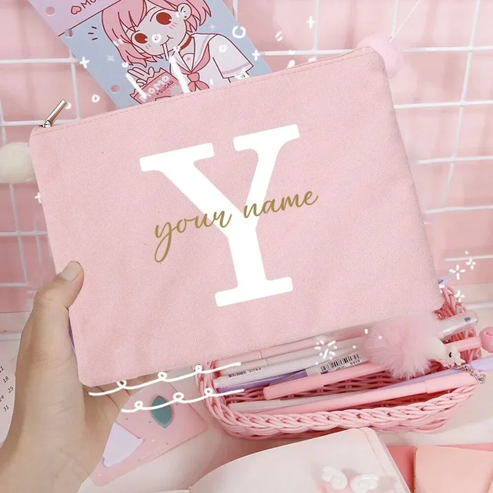 sacs cosmétiques personnalisés avec nom pour demoiselles d'honneur, trousse de maquillage pour filles, trousse de toilette de voyage, cadeaux de mariage et d'anniversaire pour elle
