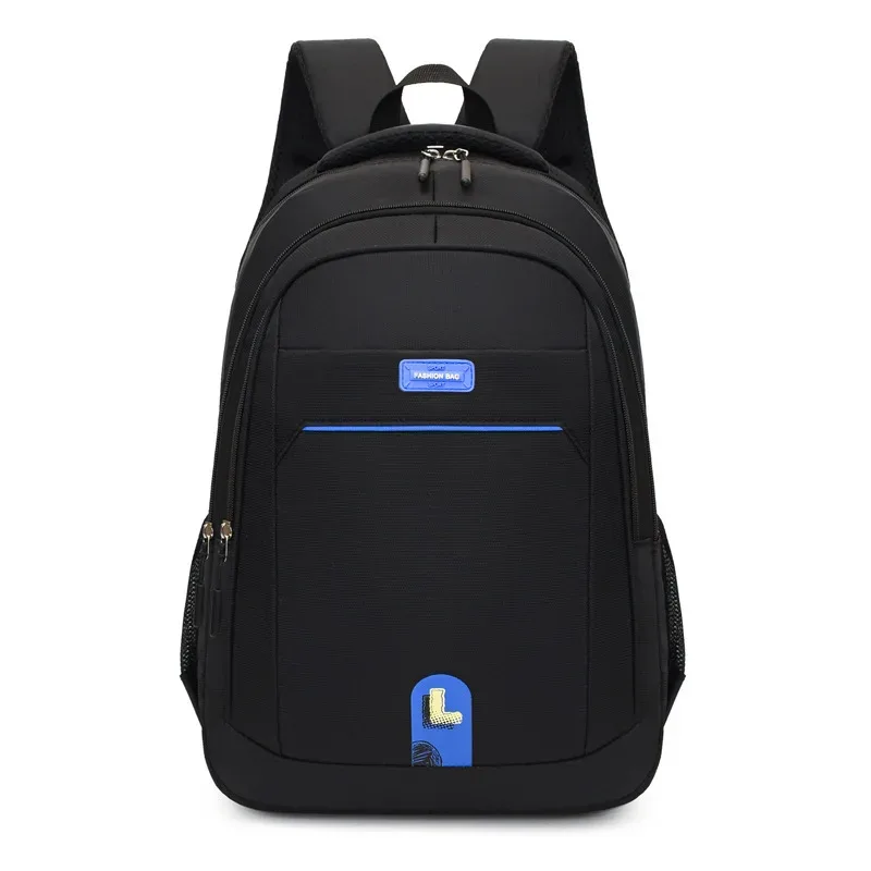 sac à dos de voyage à la mode de grande capacité pour hommes, sac d'étudiant, sac pour ordinateur portable simple, sacs à double épaule pour ordinateur portable d'affaires