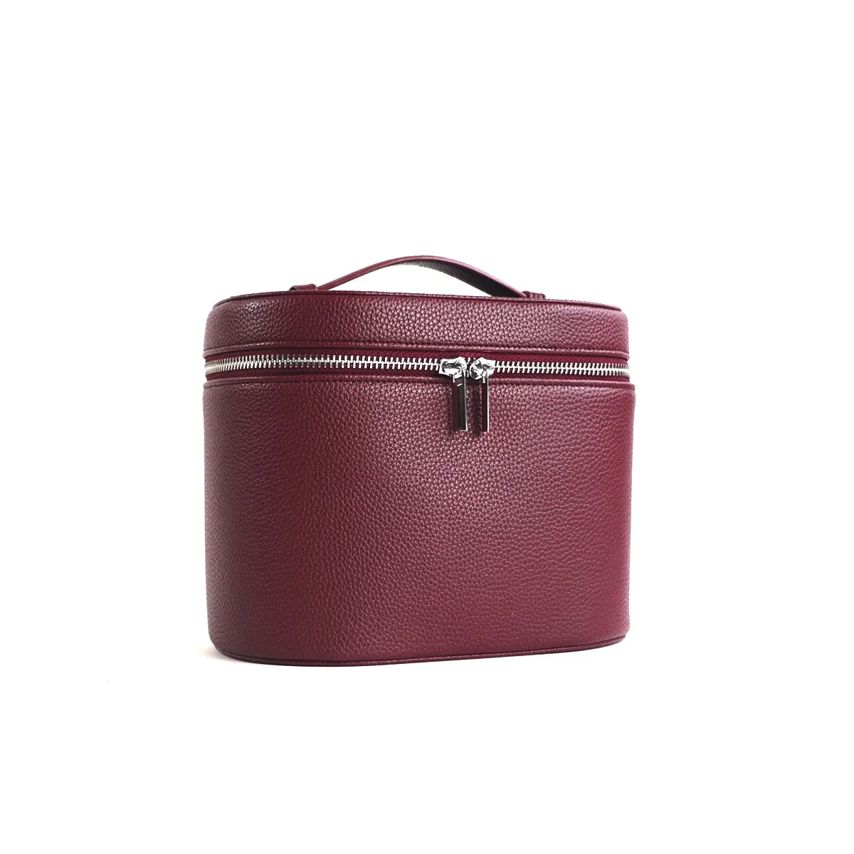 noms et lettres personnalisables, trousse de toilette portable de voyage, boîte à cosmétiques en cuir pu de grande capacité avec boîte de rangement interne