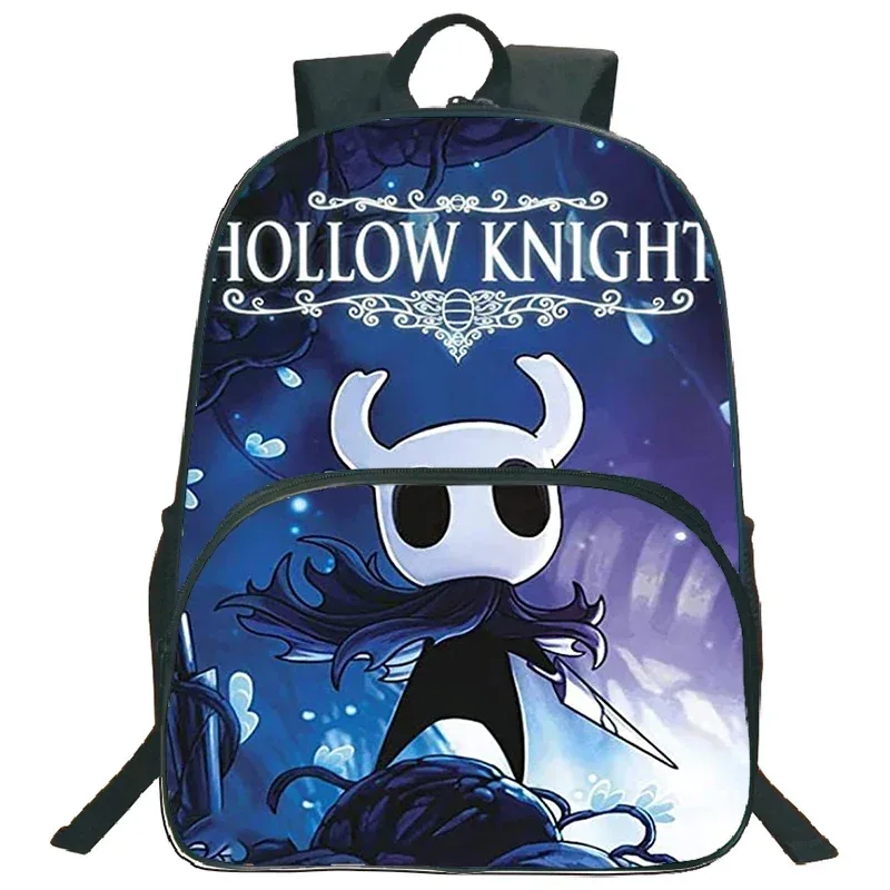 sac d'école léger sac à dos de chevalier creux jeu de dessin animé impression cartable pour enfants sac à dos de grande capacité garçons filles sac à dos de voyage