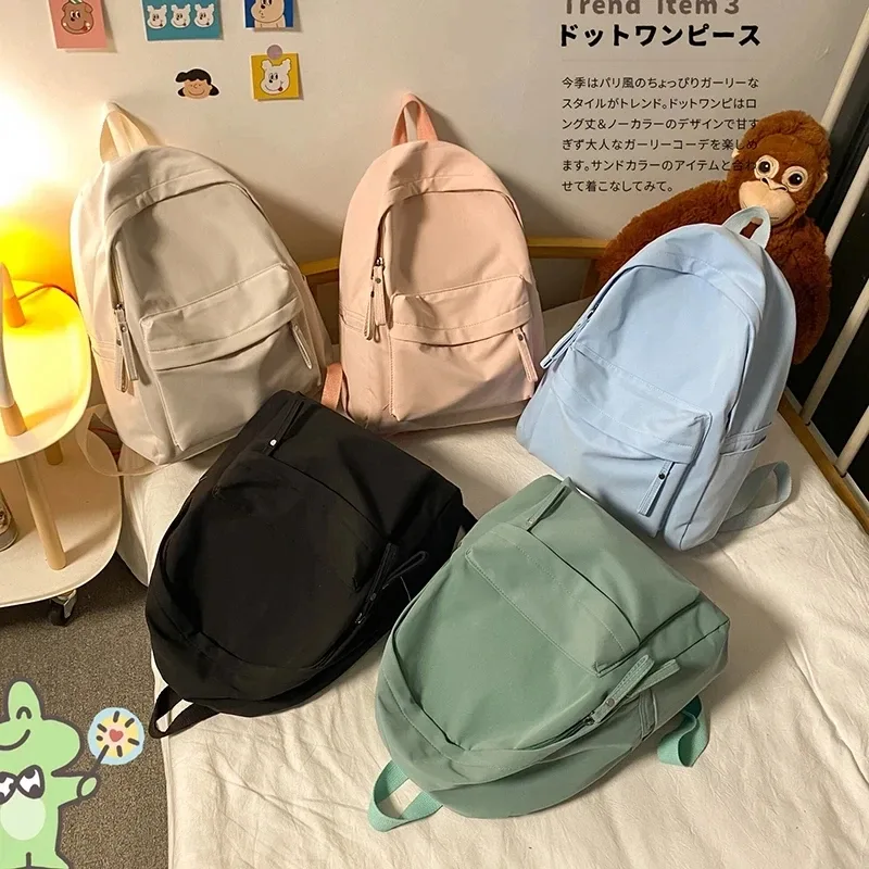 Sac à dos en toile pour femmes, sac à bandoulière d'école antivol pour adolescentes, nouveau Style