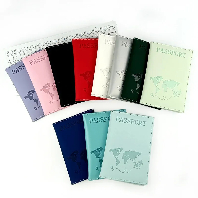 couverture de passeport, porte-passeport, organisateur de voyage, étui de protection pour cartes, porte-carte de crédit, document d'identité, portefeuille pour passeport