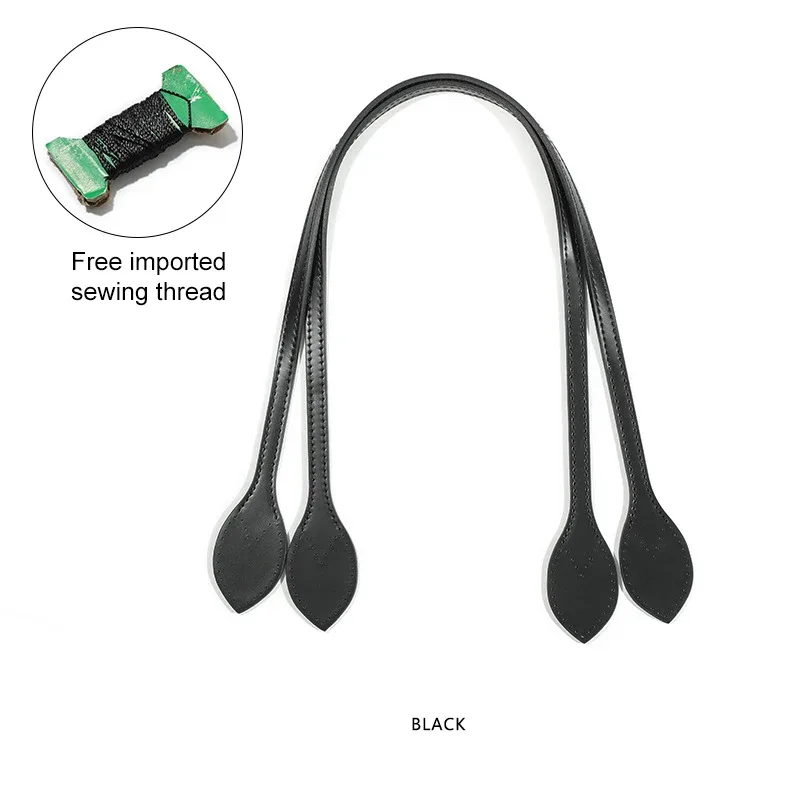 ceinture en cuir tanné végétal de 60cm, bretelles d'épaule de remplacement de bande de ceinture en cuir véritable pour sac à main féminin, poignée de sac à dos