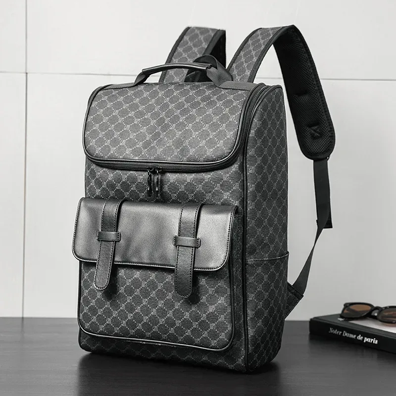 sac à dos design de luxe pour hommes et femmes, sac à dos de voyage de grande capacité, imprimé floral, sac d'école pour étudiants, sac d'affaires latop