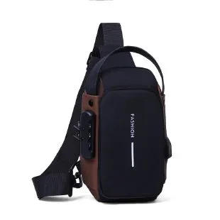 sac à dos de sport pour homme, sac de poitrine décontracté pour voyage, sac de cyclisme antivol, sac banane de course à bandoulière unique