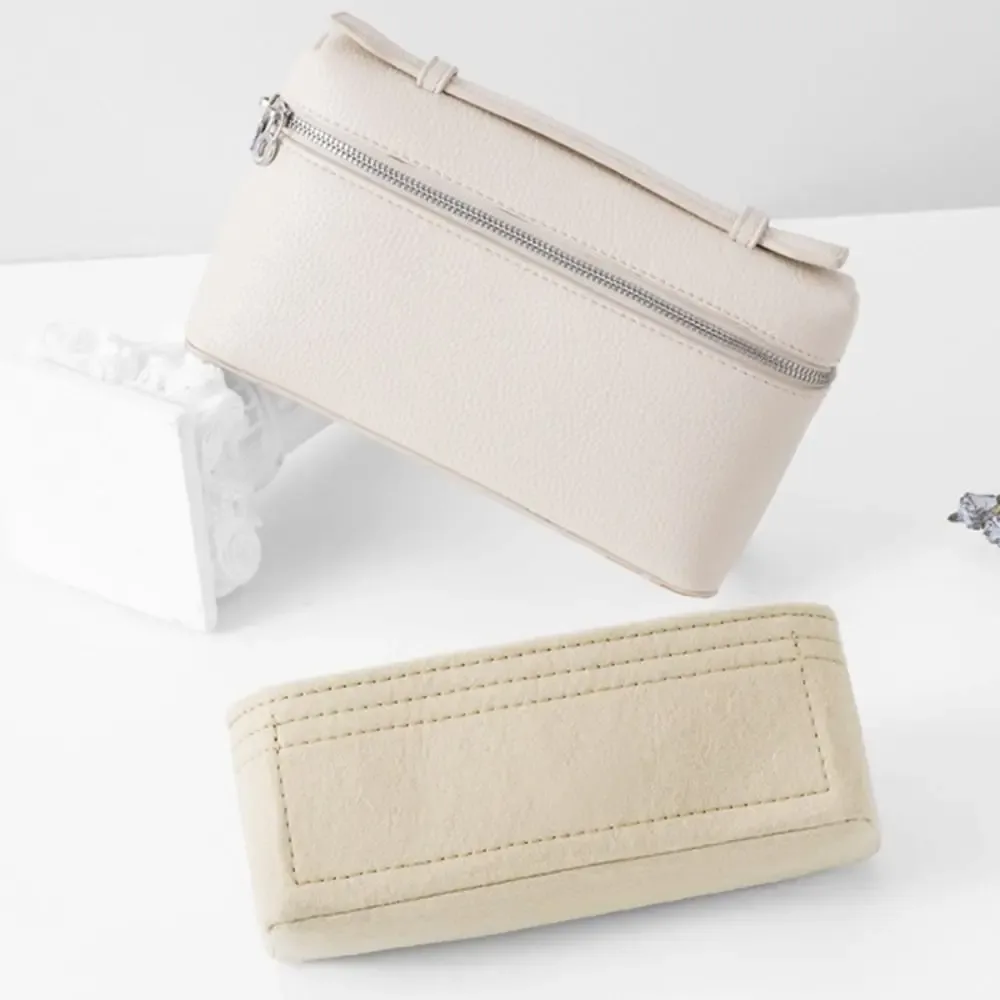 sac à main en feutre, support de sac de rangement, doublure de sac à main, organisateur de sac pour loro piana extra pocket l19 pour marmont